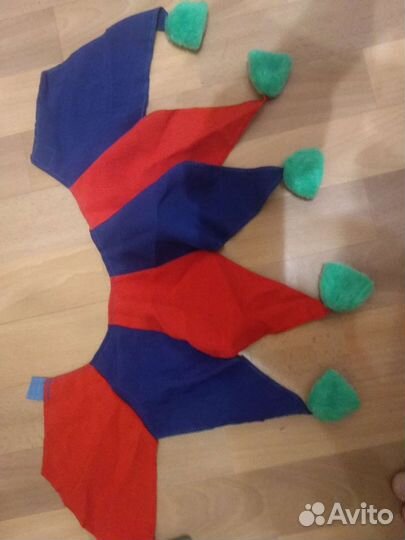 Новогодний костюм клоуна либо скомороха