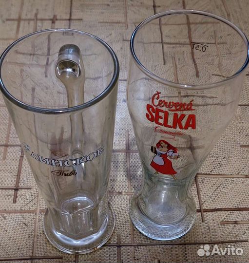 Бокалы, кружки для пива