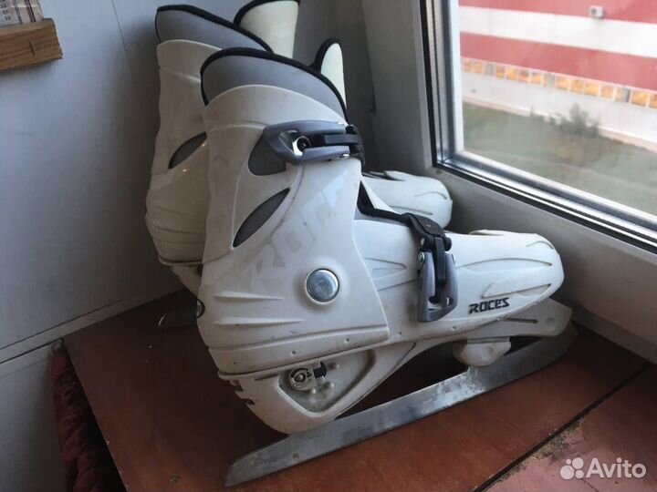 Коньки детские раздвижные (для девочки)