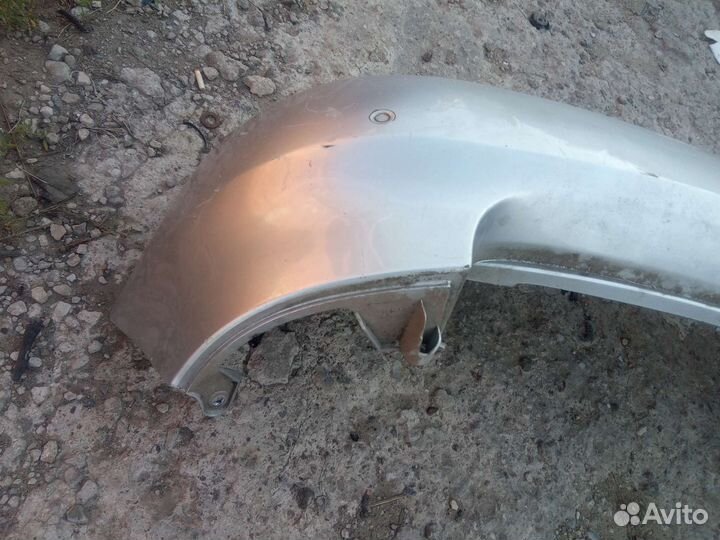 Задний бампер Skoda Fabia 2