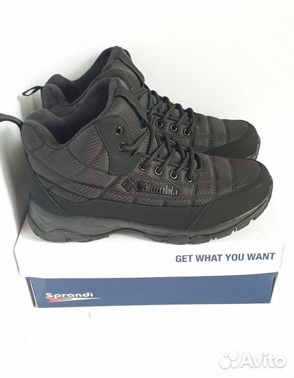 Мужские кроссовки ботинки зимние columbia