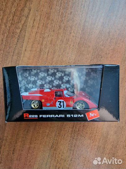 Модель Ferrari 512M ф-мы brumm