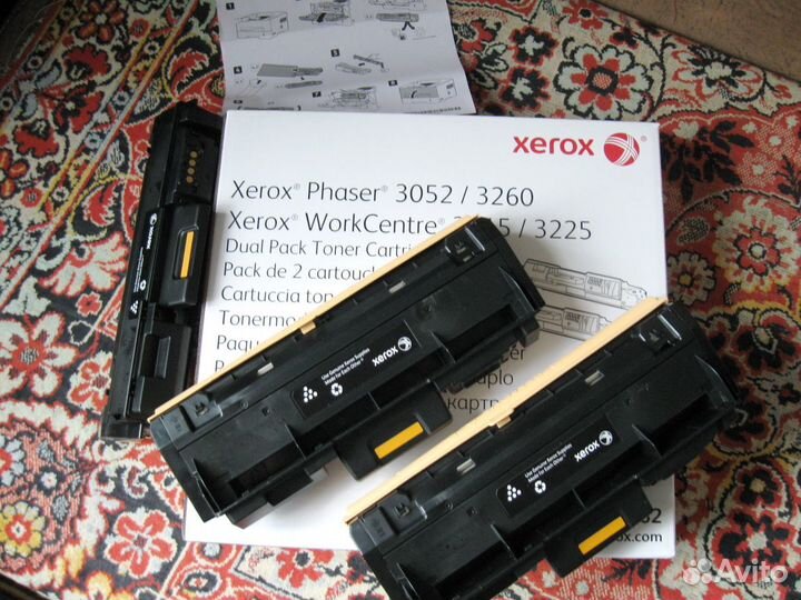 Продам картриджи оригинальные лазерные Xerox 106R0