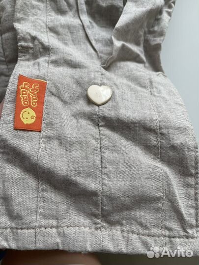 Слинг с кольцами льняной