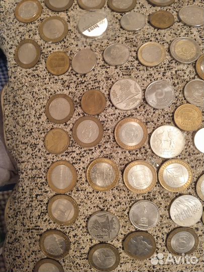Коллекция монет,113 - шт + купюры