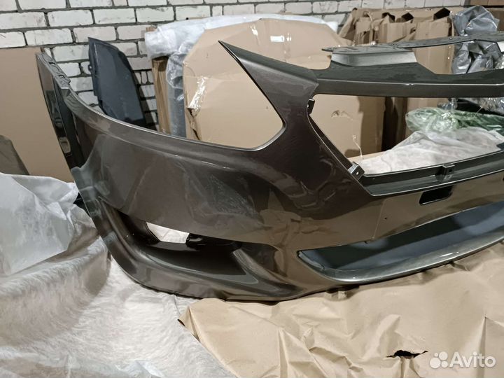 Бампер передний datsun он до золотисто коричневый