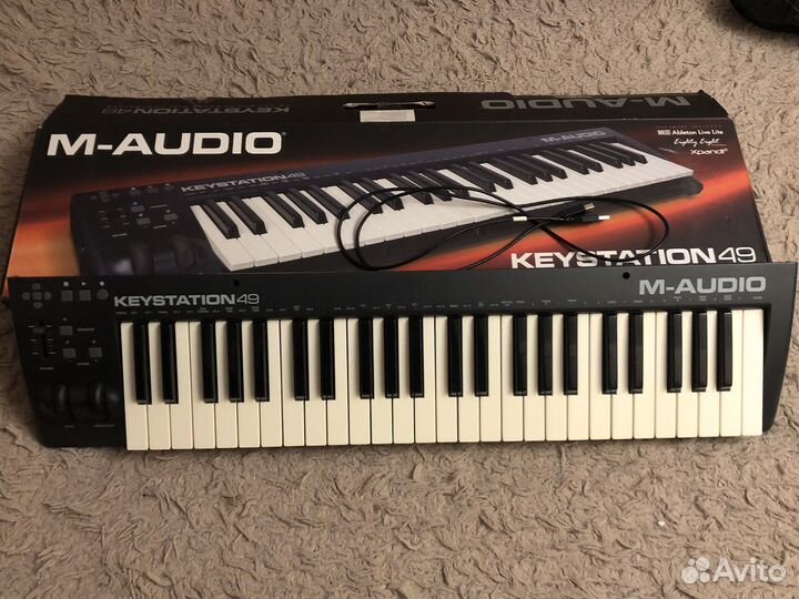 Midi клавиатура m audio keystation 49