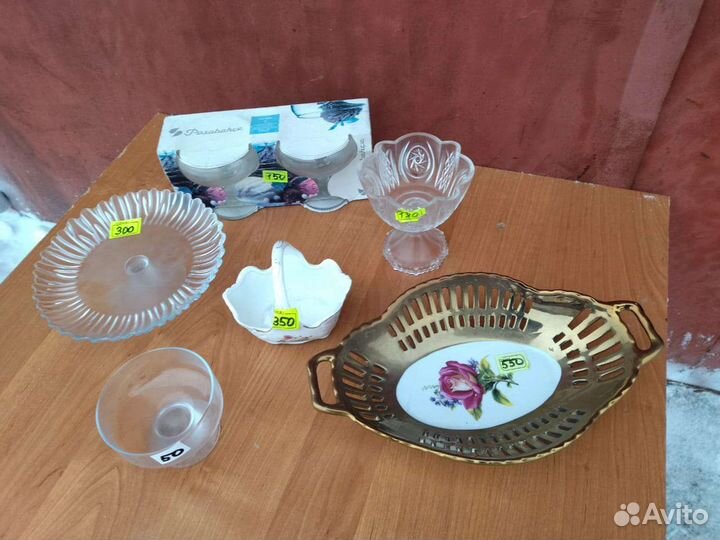 Наборы: салатников, супниц, креманок