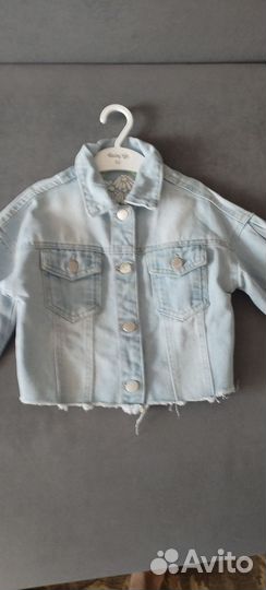 Джинсовка для девочки 98размер