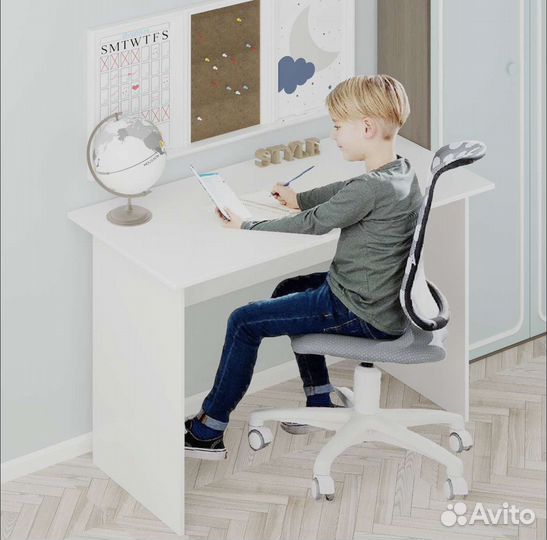 Стол компьютерный письменный белый новый