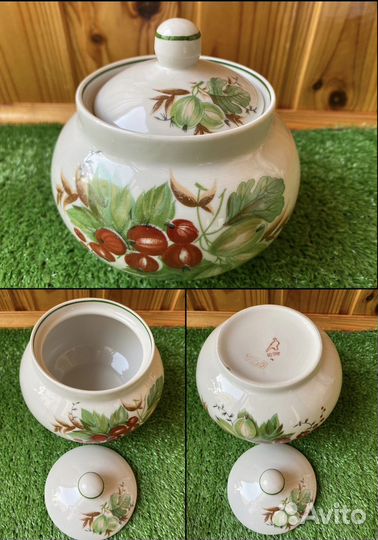 Фарфор СССР Сахарница Чайник