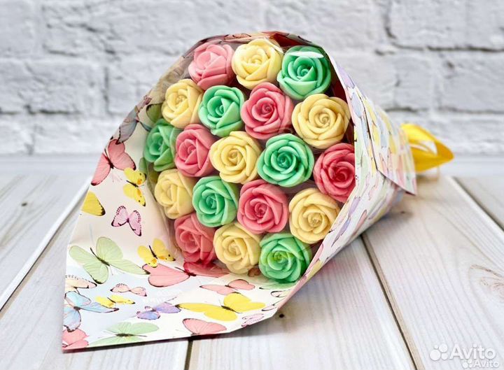 Розы,шоколад,букет из шоколада,на 1 сентября