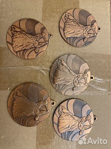 Продам медали за 3-е место, по танцам, 5 штук