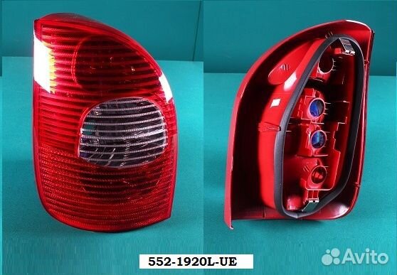 Фонарь левый задний в крыло Xsara Picasso рест