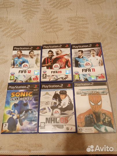 Хоккей, футбол лицензия. игры на сониплэстэйшен 2