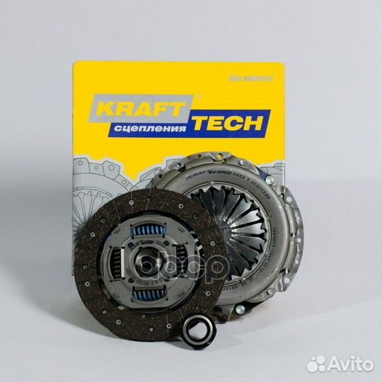 Ком/кт сцепления 220 mm w00220j KraftTech