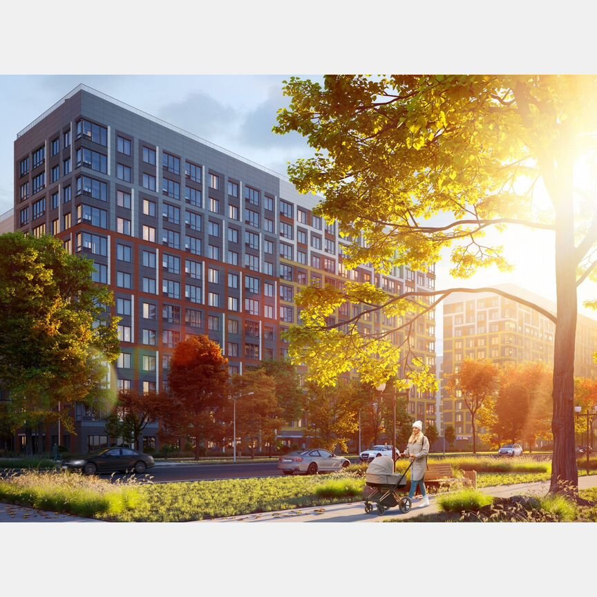 1-к. квартира, 34,9 м², 12/12 эт.