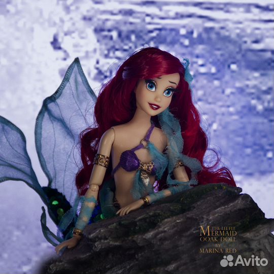 Disney Ариэль лимитированная ооак кукла