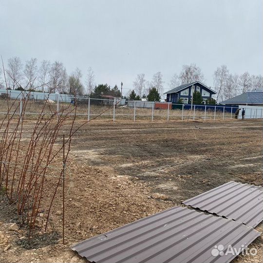 Заборы из профнастила / установка ворот / забор