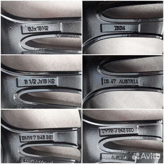 Оригинальные диски BMW 3 F30 F31 R18 400 Австрия