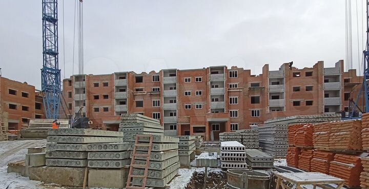 2-к. квартира, 57,4 м², 4/10 эт.