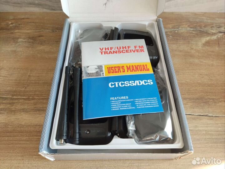 Рация / Комплект из 2-х Радиостанций с зарядками