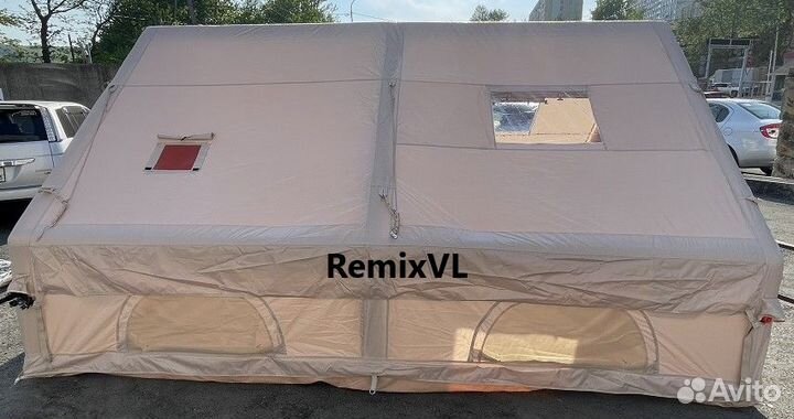 Видео надувная палатка RemixVL 3х4м защита от воды