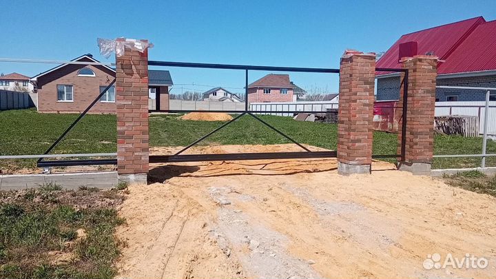 Откатные ворота от производителя с автоматикой