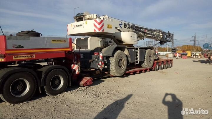 Перевозка негабаритных грузов. Аренда трала