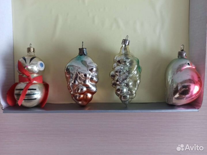 Елочные игрушки СССР