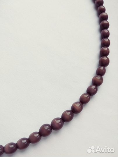 Колье Древо жизни кварц, бусы чокер кошачий глаз