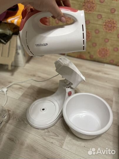 Миксер с чашей планетарный Delta lux DL-5071C