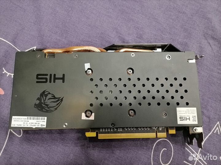 Видеокарта rx580 4gb HIS
