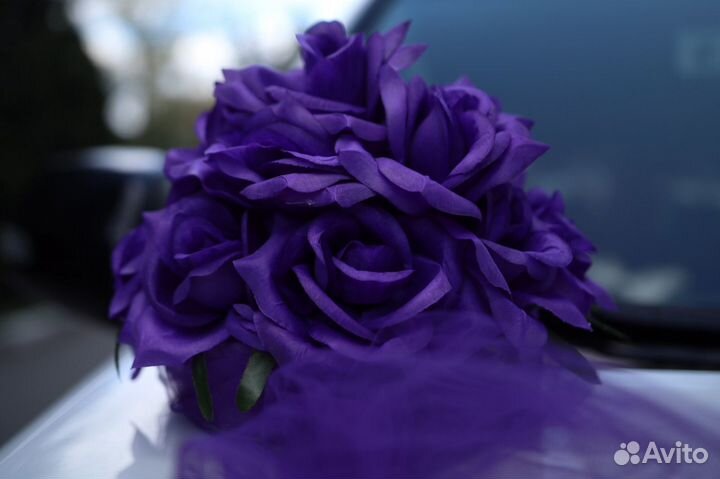 Украшение фиолетовое #5