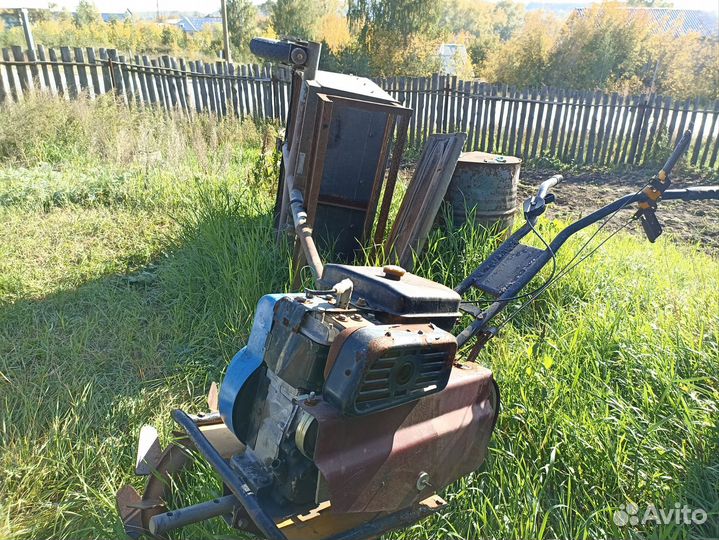 Мотоблок с прицепом