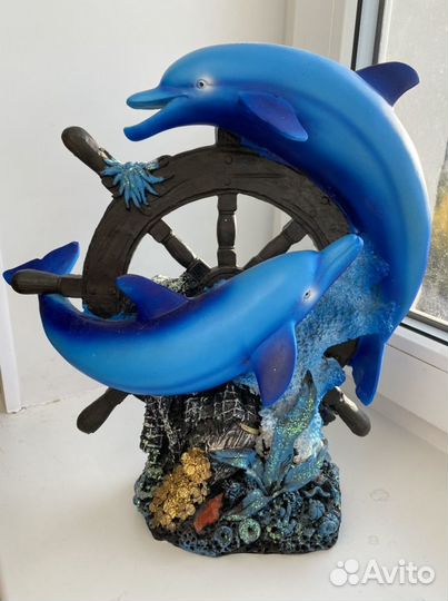 Статуэтка «дельфины»