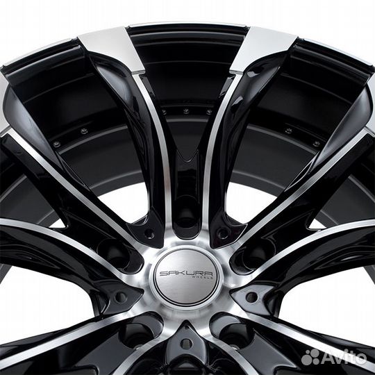 Sakura Wheels R9546 10x22/5x130 ET0 DIA84.1