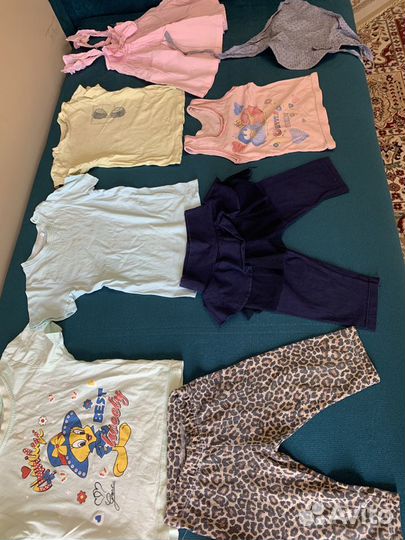 Детские вещи на девочку пакетом