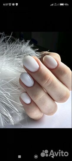 Маникюр с покрытием гель лак