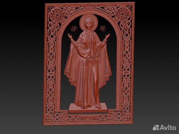 Огромная библиотека для чпу. STL Модели икон