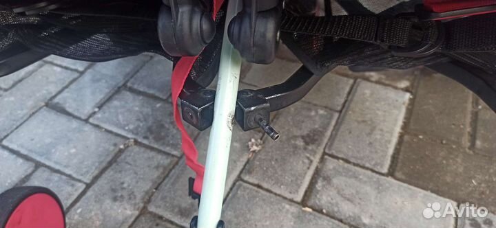 Коляска трость для двойни