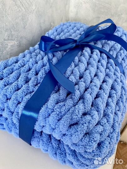 Плед из Alize Puffy