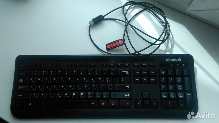 Клавиатура Microsoft Wired Keyboard, б/у