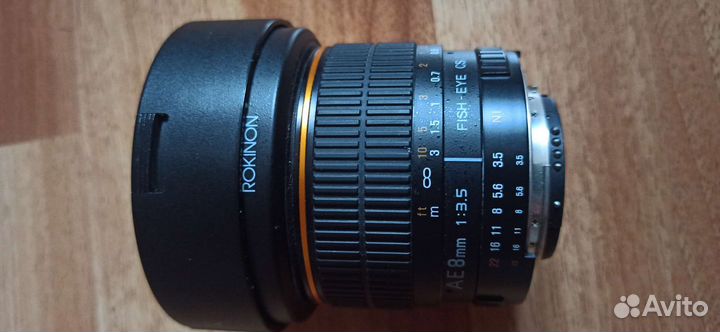 Fisheye 8/3.5 Nikon