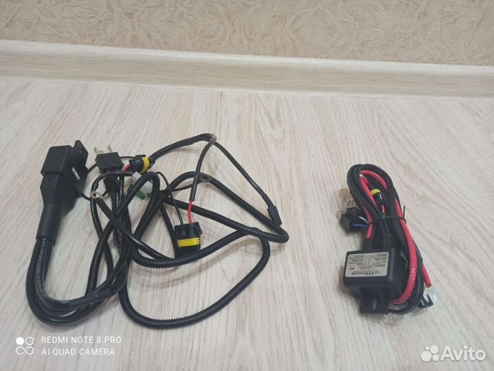 Биксеновая проводка с реле 2шт