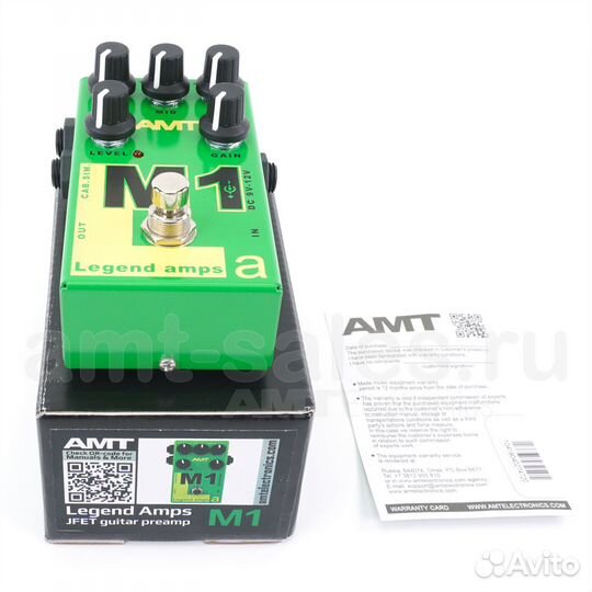 Гитарный предусилитель AMT Electronics M-1 Legend