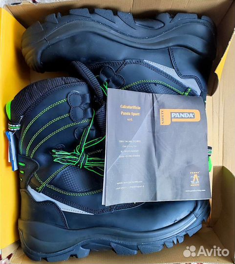 Ботинки высокие panda мотор 9Т, зимние