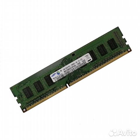 Б/у 1Gb PC3-10600(1333) DDR3 Samsung m378b2873fhs