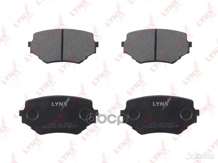 Колодки тормозные дисковые перед BD5102