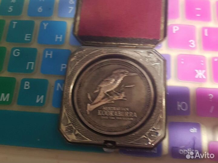 Монеты серебро 1 доллар кукобара